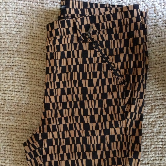 Ladies Pants | Stretch | Size 12 Plus | Caramel & Black | Michel Studio - Picture 4 of 13